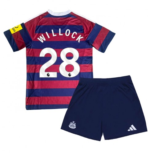 Dres Newcastle United Joe Willock #28 Gostujuci za djecu 2024-25 Kratak Rukav (+ kratke hlače)